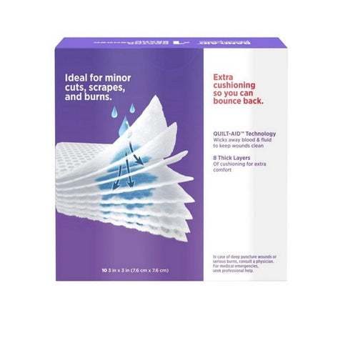Band-Aid, Gauze Pads Large, 25 Each