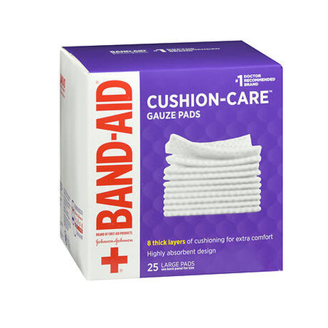 Band-Aid, Gauze Pads Large, 25 Each