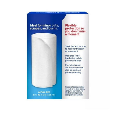 Band-Aid, Rolled Gauze Small, 1 Each