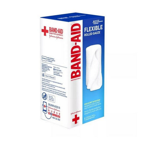 Band-Aid, Rolled Gauze Large, 1Each