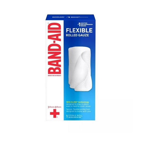 Band-Aid, Rolled Gauze Large, 1Each
