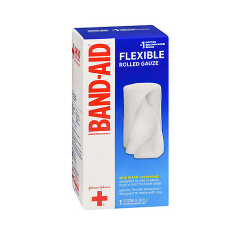 Band-Aid, Rolled Gauze Large, 1Each