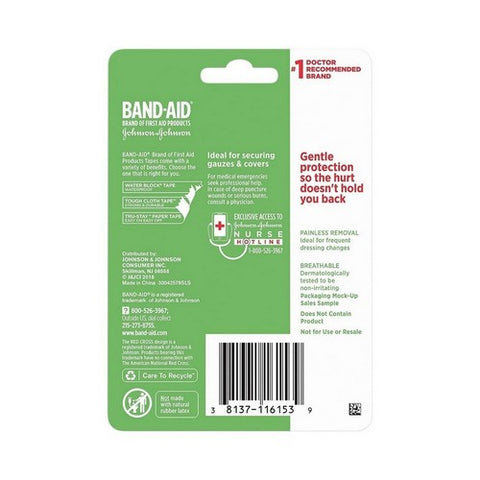 Band-Aid, Paper Tape Small, 1Each