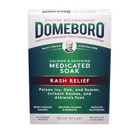Domeboro, Soothing Soak Powder Packets, 12 Each