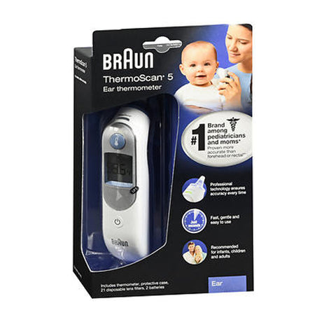 Braun, ThermoScan 5 Ear Thermometer, 1 Each