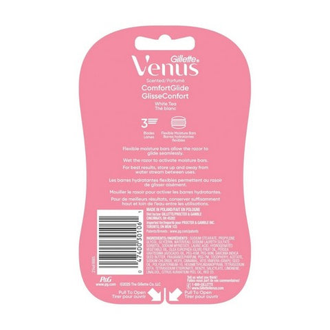 Gillette, Venus Spa Disposable Razors + Shave Gel Bars, 2 Count