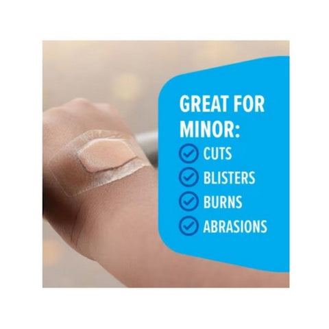Nexcare, Waterproof Clear Bandages One Size, 20 Each