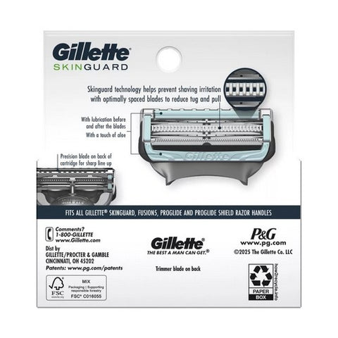 Gillette, Skinguard Cartridges, 4 Count