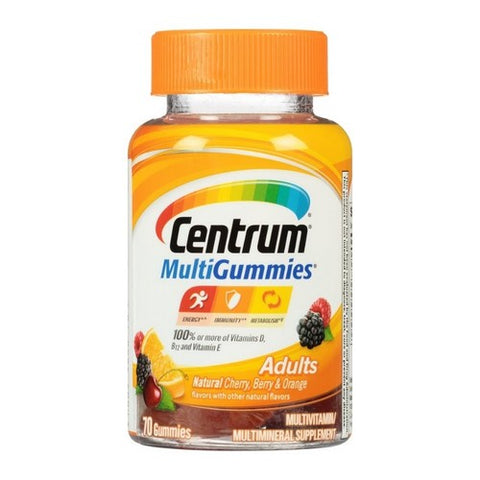 Centrum, Multi Gummies Adults, 70 Each