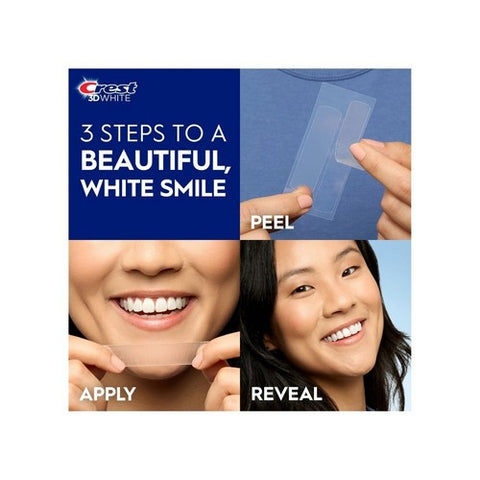 Crest, 3D White No Slip Whitestrips, 14 Each
