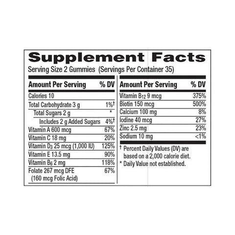 Centrum, Multigummies Women Natural Cherry, Berry & Apple, 70 Each
