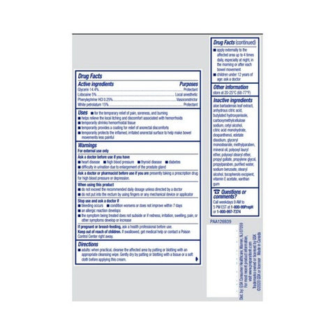 Preparation H, Hemorrhoidal Cream Rapid Relief, 1 Oz
