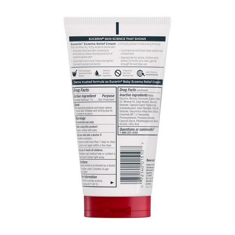 Eucerin, Eczema Relief Creme, 5 Oz