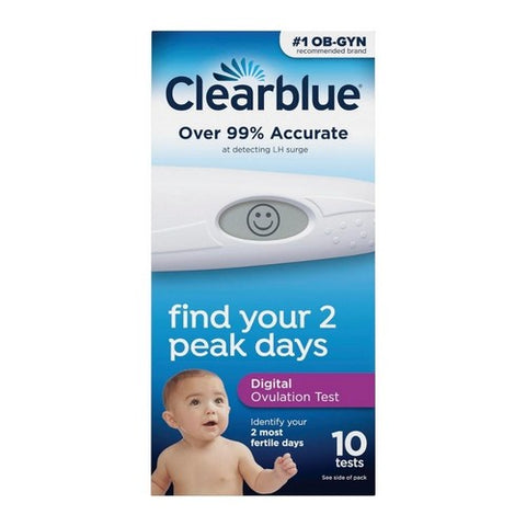 Clearblue Easy, Clearblue Digital Ovulation Tests, 10 Each