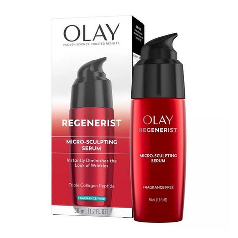 Olay, Regenerist Micro-Sculpting Skin Serum Fragrance-Free, 1 Each