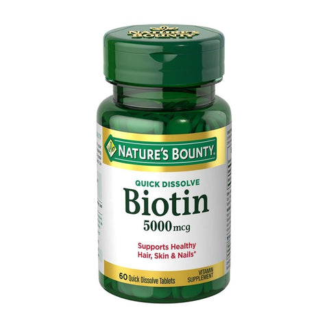 Nature's Bounty, Biotin, 60 Tablets