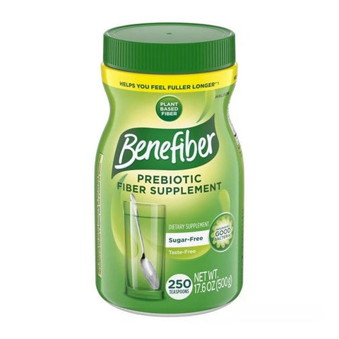 Benefiber, Prebiotic Fiber Supplement Powder, 17.6 Oz