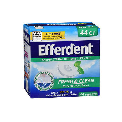 Efferdent, Plus Mint Anti-Bacterial, 44 Tabs
