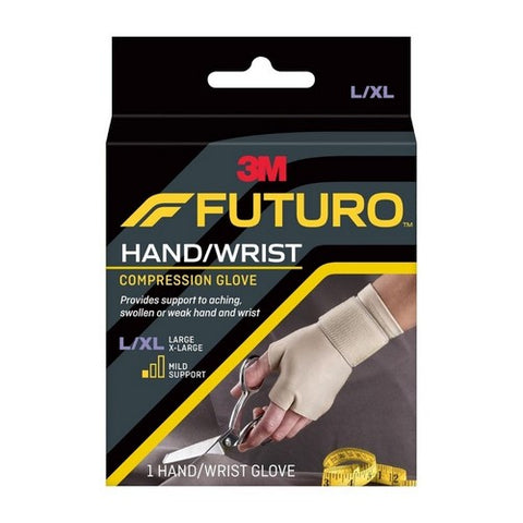 Futuro, Hand/Wrist Compression Glove Mild Support Large/Xtra Large, 1 Each