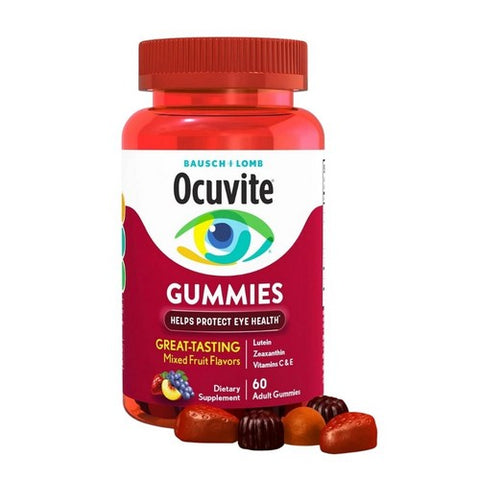 Bausch + Lomb, Ocuvite Eye Health Gummies, 60 Each