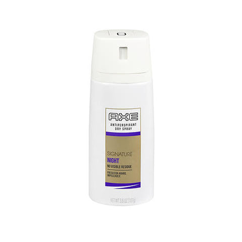 Axe, Signature Antiperspirant Dry Spray Night, 3.8 Oz