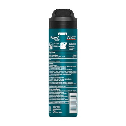 Degree, Men MotionSense Dry Spray Anti-Perspirant Adventure, 3.8 Oz