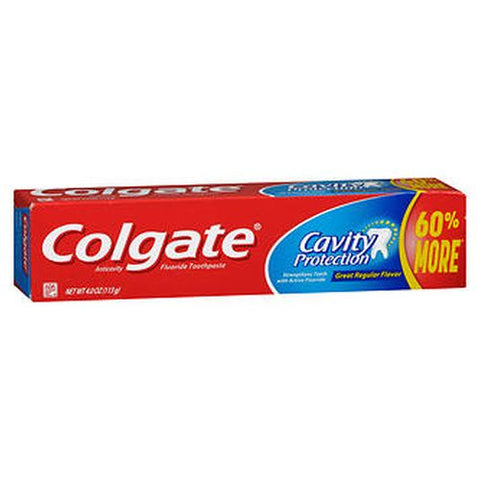Colgate, Cavity Protection Fluoride Toothpaste, 4 Oz