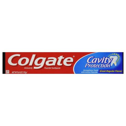 Colgate, Cavity Protection Toothpaste, 6 Oz