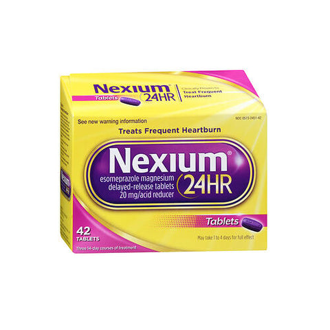 Nexium 24HR, Acid Reducer Tablets, 42 Tabs