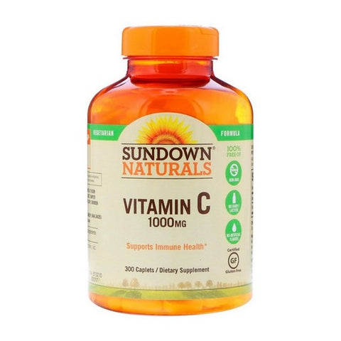 Sundown Naturals, Sundown Naturals Vitamin C, 1000 mg, 300 Capsules