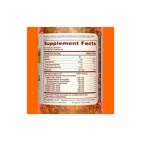 Sundown Naturals, Sundown Naturals Complete Omega Softgels, 3000 mg, 90 Softgels