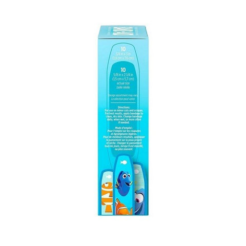 Band-Aid, Brand Adhesive Bandages Finding Dory Assorted Sizes, 20 Each