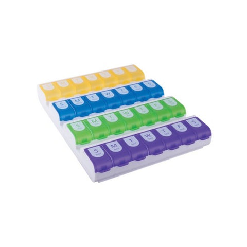 Ezy Dose, Medtime Organizer Weekly 4x/Day, 1 Each
