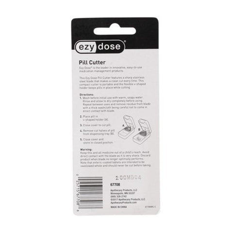 Ezy Dose, Portable Pill Cutter, 1 Each