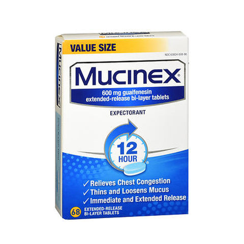 Mucinex, Expectorant Tablets, 68 Tabs