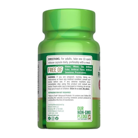 Nature's Truth, Probiotic-10 Quick Release Capsules, 11 Mg, 60 Caps