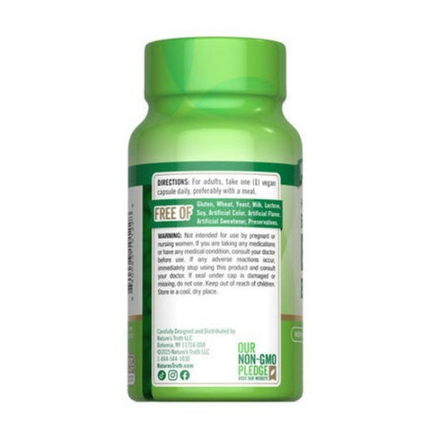 Nature's Truth, High Potency Balanced B-100 B- Complex Quick Release Capsules, 60 Caps