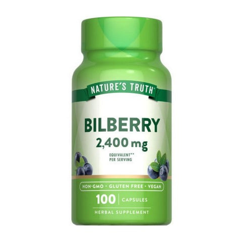 Nature's Truth, Bilberry Quick Release Capsules, 2400 Mg, 100 Caps