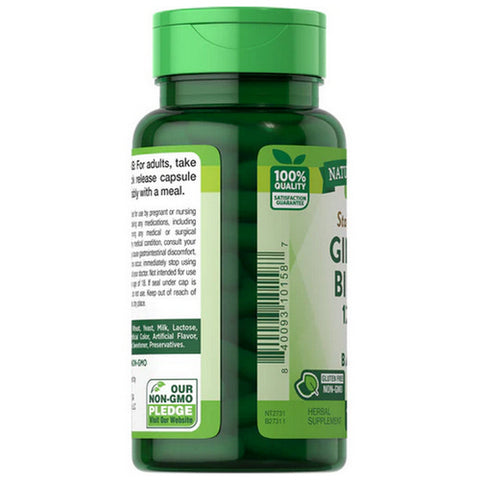 Nature's Truth, Standardized Ginkgo Biloba Plus Bacopa, 120 Mg, 100 Caps