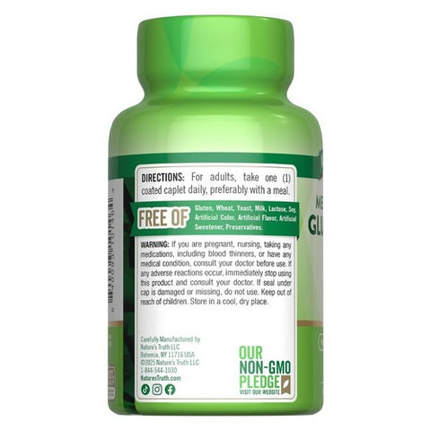 Nature's Truth, Nature' s Truth Joint Support Mega Strength Glucosamine Coated Caplets, 1500 Mg, 60 Tabs