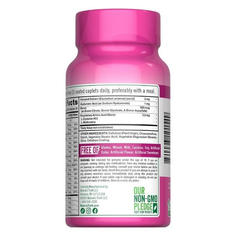 Nature's Truth, Ultra Hair - Skin & Nails Plus Biotin Coated Caplets, 60 Tabs