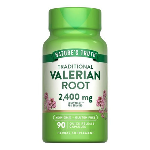 Nature's Truth, Valerian Root Quick Release Capsules, 1200 mg, 90 Caps