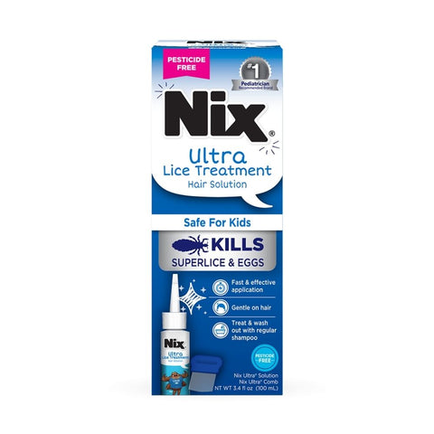 Nix, Ultra 2-In-1 Lice System, 3.4 Oz