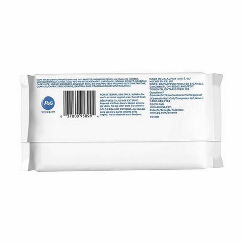 Always Discreet, Always Feminine Wipes Fresh & Clean, 32 Each
