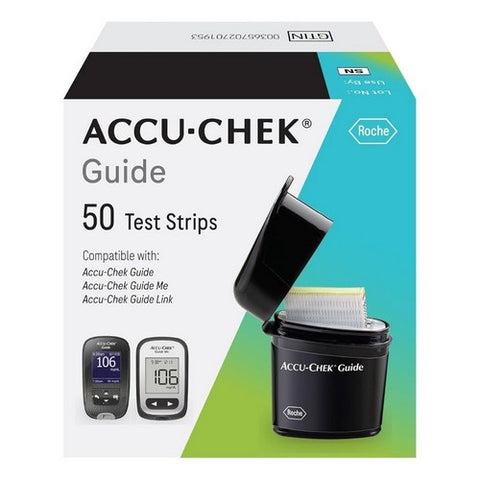 Accu-Chek, Guide Test Strips, 50 Strips