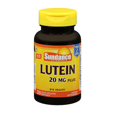 Sundance, Vitamins Lutein Plus Softgels, 20 mg, 30 Tabs