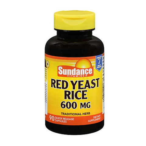 Sundance, Red Yeast Rice Quick Release Capsules, 600 mg, 90 Caps