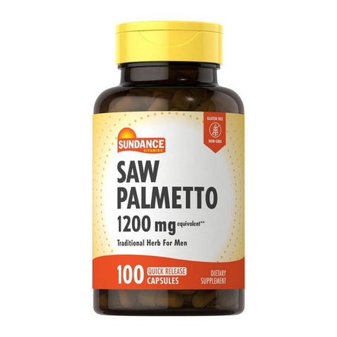 Sundance, Vitamins Saw Palmetto Capsules, 1200 mg, 100 Caps