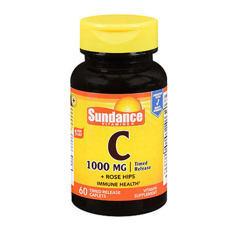 Sundance, Vitamin C Coated Caplets, 1000 mg, 60 Tabs