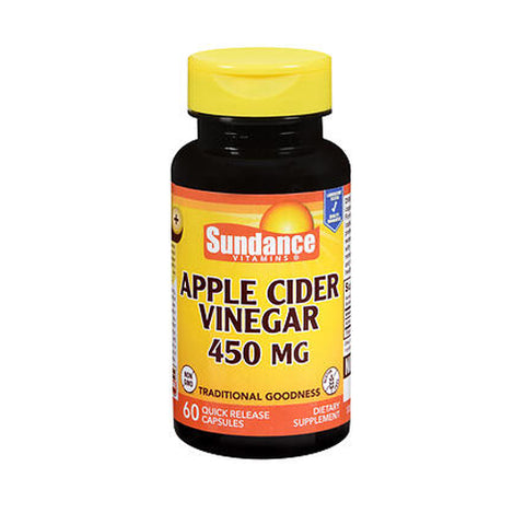 Sundance, Apple Cider Vinegar Quick Release Capsules, 450 mg, 60 Caps